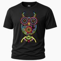 Trippy Big Eyed Owl Performance Shirt