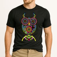 Trippy Big Eyed Owl Performance Shirt