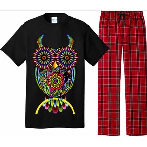 Trippy Big Eyed Owl Pajama Set