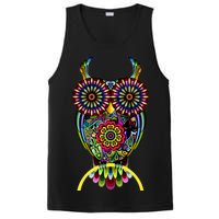 Trippy Big Eyed Owl PosiCharge Competitor Tank