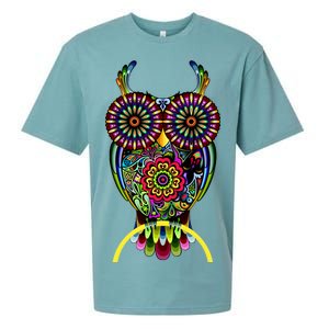 Trippy Big Eyed Owl Sueded Cloud Jersey T-Shirt