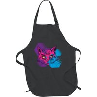 Trippy Cat Face Apron