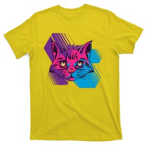 Trippy Cat Face T-Shirt