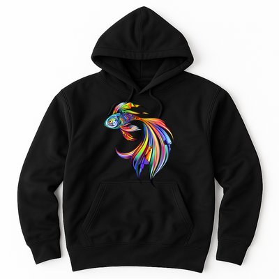 Trippy Fish Motley Hoodie