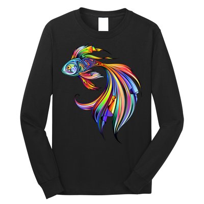 Trippy Fish Motley Long Sleeve Shirt