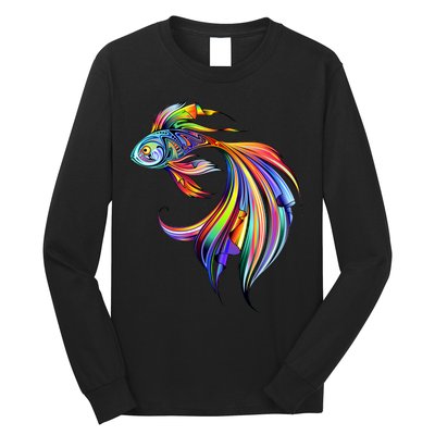 Trippy Fish Motley Long Sleeve Shirt