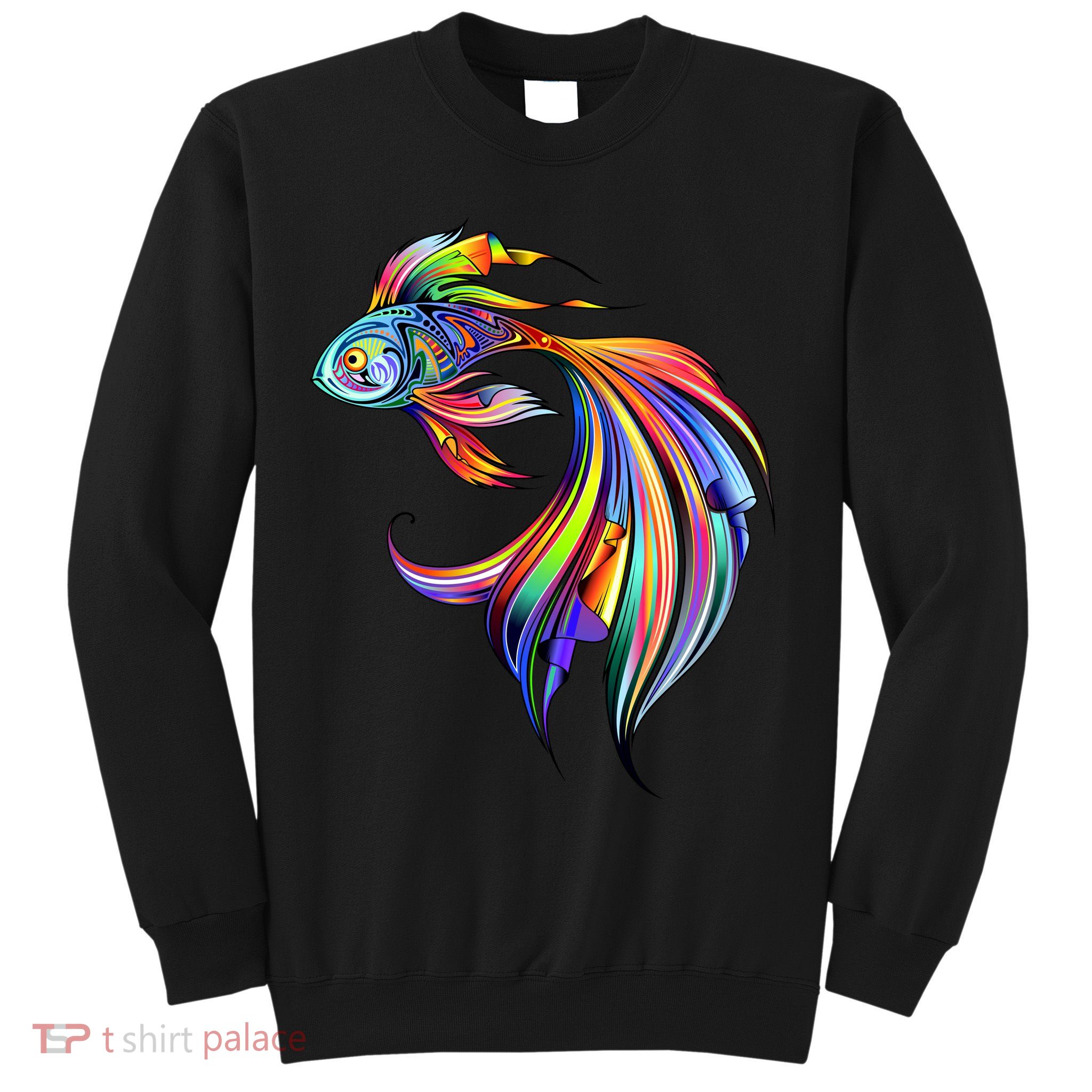 Trippy Fish Motley Sweatshirt