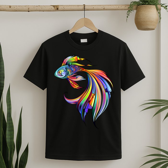 Trippy Fish Motley T-Shirt
