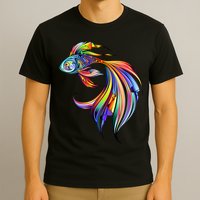 Trippy Fish Motley T-Shirt