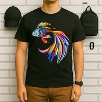 Trippy Fish Motley T-Shirt