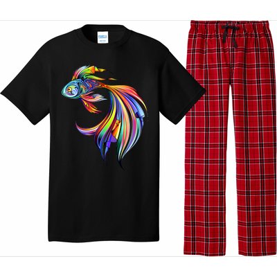 Trippy Fish Motley Pajama Set