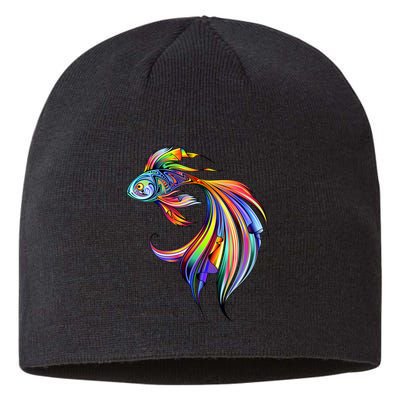 Trippy Fish Motley Sustainable Beanie