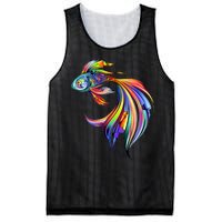 Trippy Fish Motley Mesh Reversible Basketball Jersey Tank