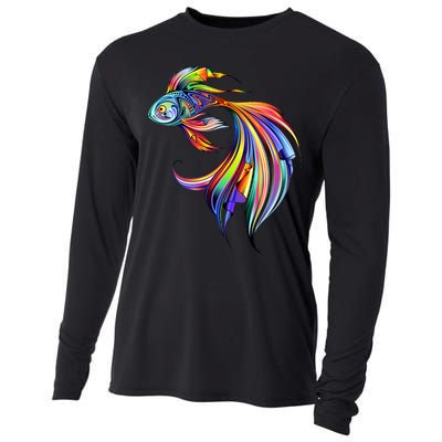 Trippy Fish Motley Cooling Performance Long Sleeve Crew