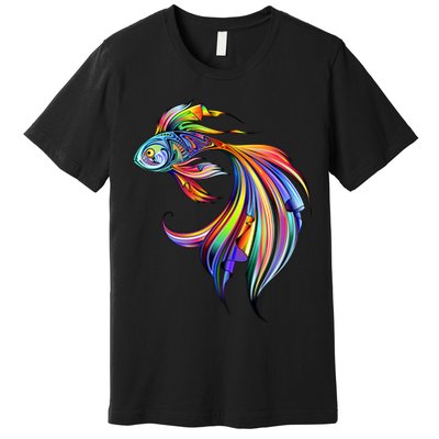 Trippy Fish Motley Premium T-Shirt