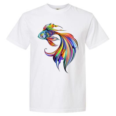 Trippy Fish Motley Garment-Dyed Heavyweight T-Shirt