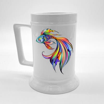 Trippy Fish Motley Beer Stein