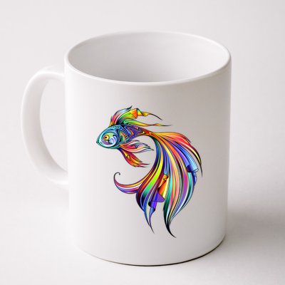 Trippy Fish Motley Coffee Mug