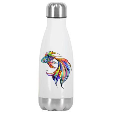 Trippy Fish Motley Stainless Steel Insulated Water Bottle