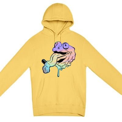 Trippy Frog Premium Pullover Hoodie