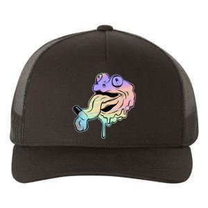 Trippy Frog Yupoong Adult 5-Panel Trucker Hat