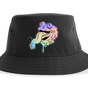 Trippy Frog Sustainable Bucket Hat