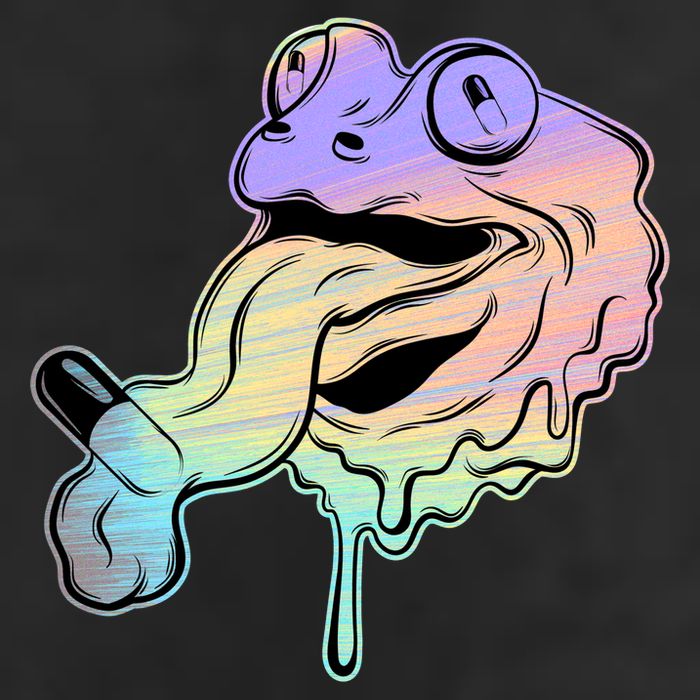Trippy Frog Adult Drive Performance Visor