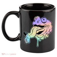 Trippy Frog 11oz C Handle Ceramic Mug