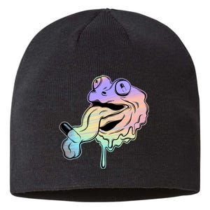 Trippy Frog Sustainable Beanie