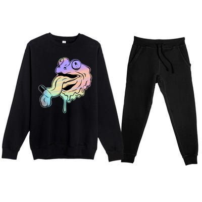 Trippy Frog Premium Crewneck Sweatsuit Set