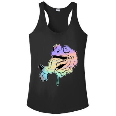 Trippy Frog Ladies PosiCharge Competitor Racerback Tank