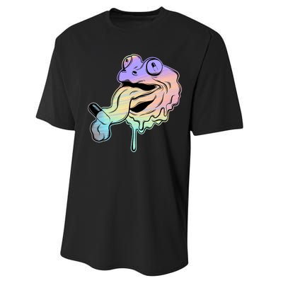 Trippy Frog Performance Sprint T-Shirt