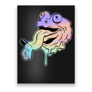 Trippy Frog Poster