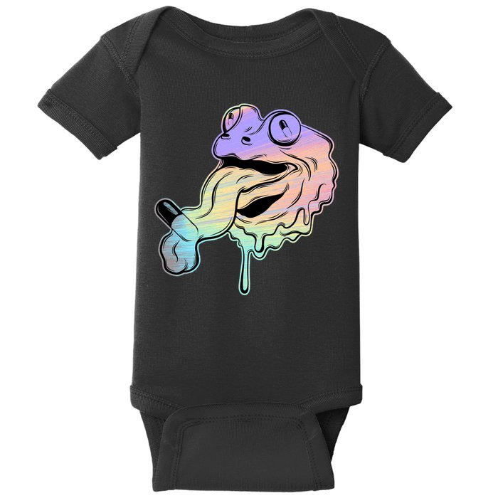 Trippy Frog Baby Bodysuit
