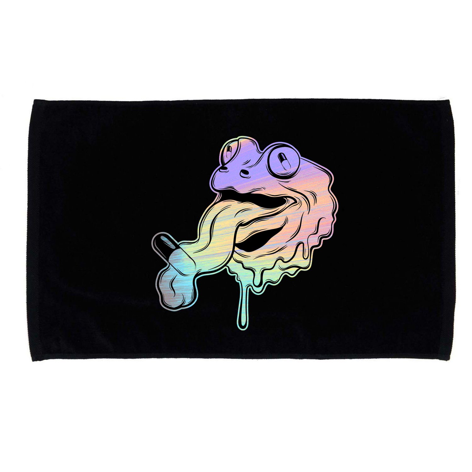 Trippy Frog Microfiber Hand Towel