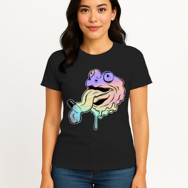Trippy Frog Womens T-Shirt