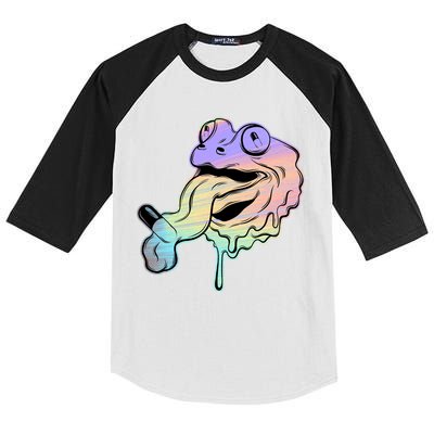 Trippy Frog Kids Colorblock Raglan Jersey