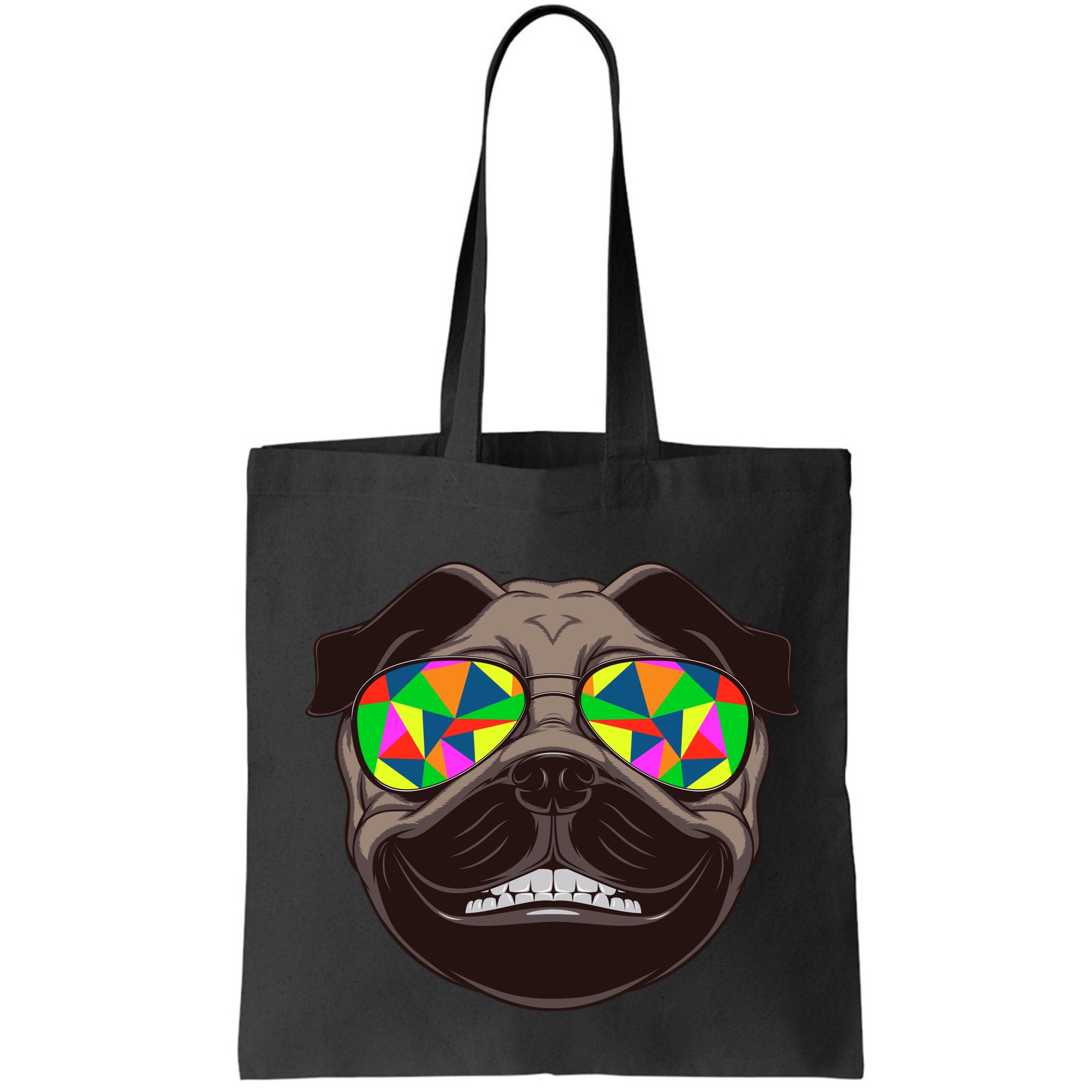 Trippy Hypnotized Pug Bag