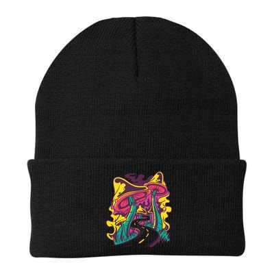 Trippy Mushroom Road Beanie