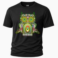 Trippy Owl Cooling Performance Crew T-Shirt
