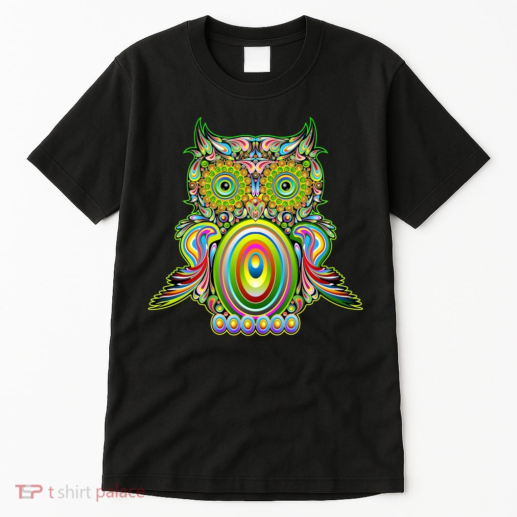 Trippy Owl Tall T-Shirt