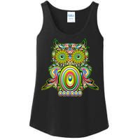 Trippy Owl Ladies Essential Tank