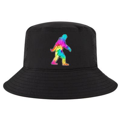 Trippy Sasquatch Tie Dye Colorful Bigfoot Cool Comfort Performance Bucket Hat