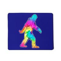 Trippy Sasquatch Tie Dye Colorful Bigfoot Mousepad