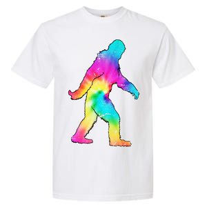 Trippy Sasquatch Tie Dye Colorful Bigfoot Garment-Dyed Heavyweight T-Shirt