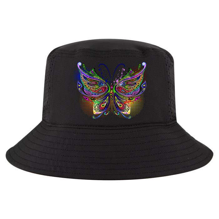 Trippy Variegated Butterfly Cool Comfort Performance Bucket Hat
