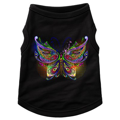 Trippy Variegated Butterfly Doggie Tank