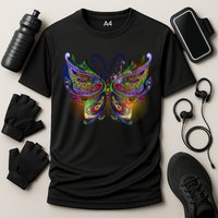 Trippy Variegated Butterfly Performance Shirt