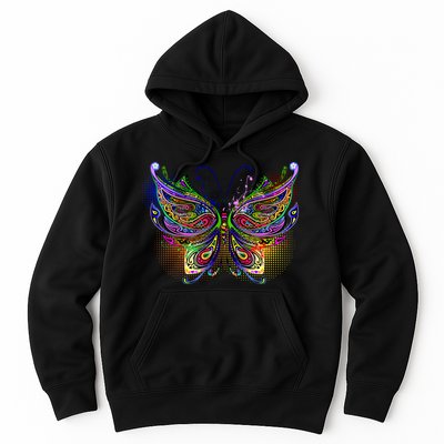 Trippy Variegated Butterfly Hoodie