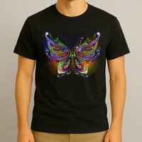Trippy Variegated Butterfly T-Shirt